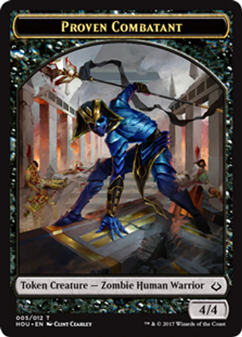 Proven Combatant Token - HOU