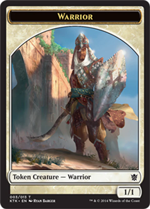 Warrior Token 3 - KTK