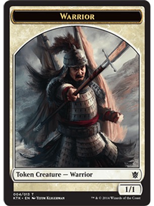 Warrior Token 4 - KTK
