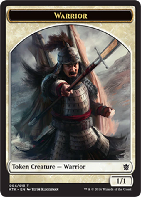 Warrior Token 4 - KTK
