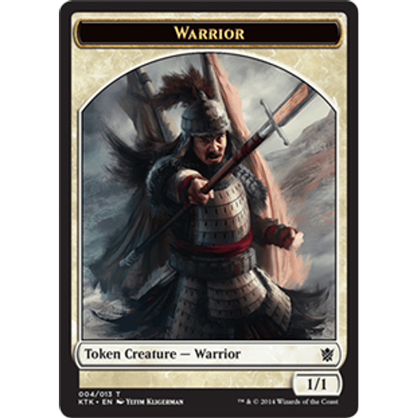 Warrior Token 4 - KTK