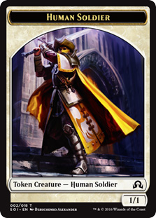 Human Soldier Token - SOI 1