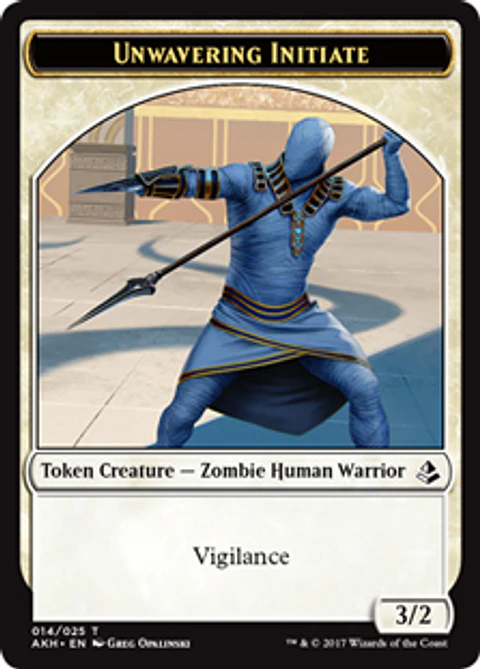 Unwavering Initiate Token - AKH