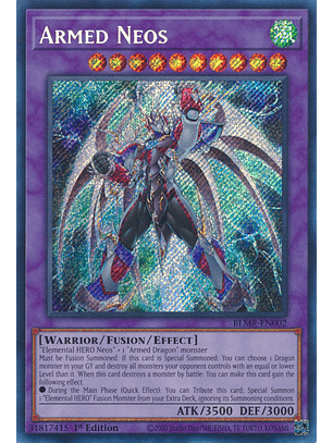 Armed Neos - BLMR-EN002 - Secret Rare 