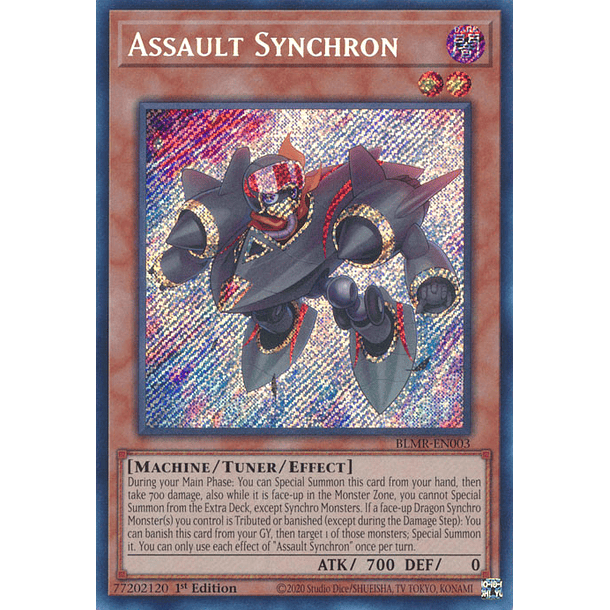 Assault Synchron - BLMR-EN003 - Secret Rare
