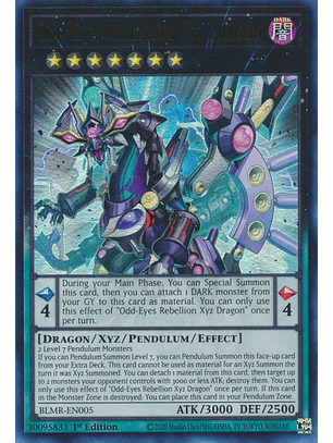 Odd-Eyes Rebellion Xyz Dragon - BLMR-EN005 - Ultra Rare 