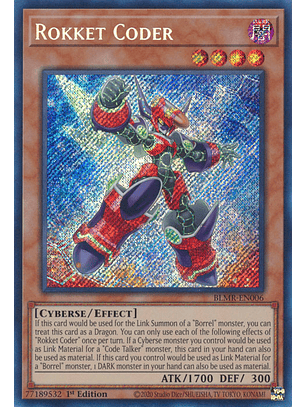Rokket Coder - BLMR-EN006 - Secret Rare