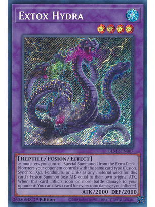 Extox Hydra - BLMR-EN007 - Secret Rare 