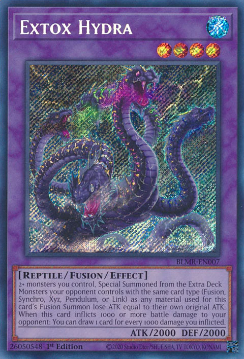 Extox Hydra - BLMR-EN007 - Secret Rare 