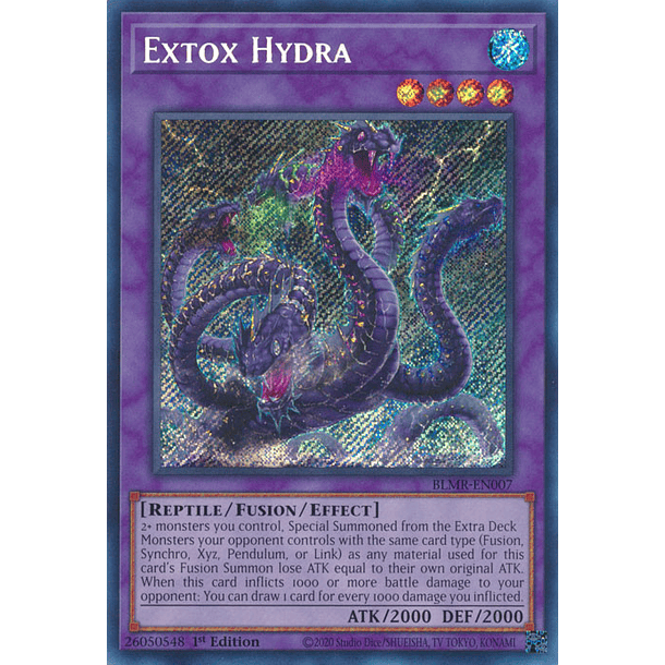 Extox Hydra - BLMR-EN007 - Secret Rare 