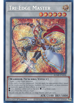 Tri-Edge Master - BLMR-EN008 - Secret Rare 