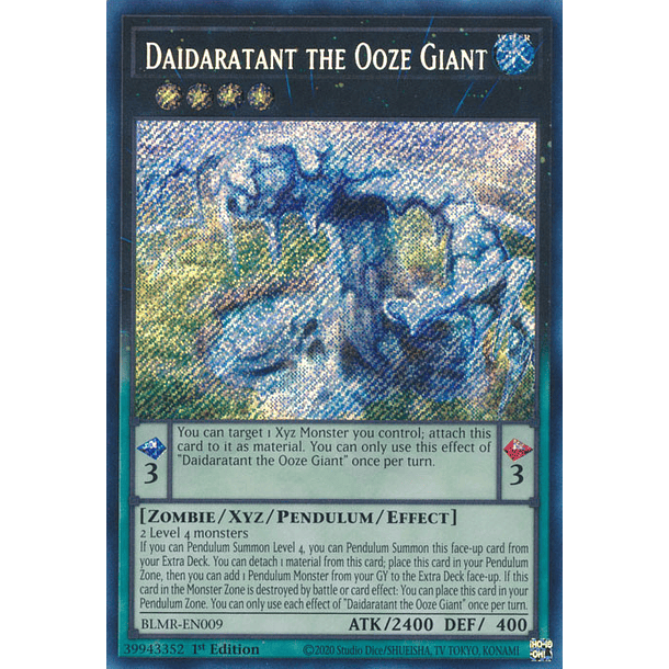 Daidaratant the Ooze Giant - BLMR-EN009 - Secret Rare