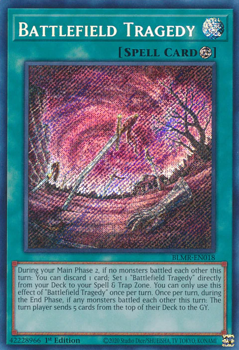 Battlefield Tragedy - BLMR-EN018 - Secret Rare 
