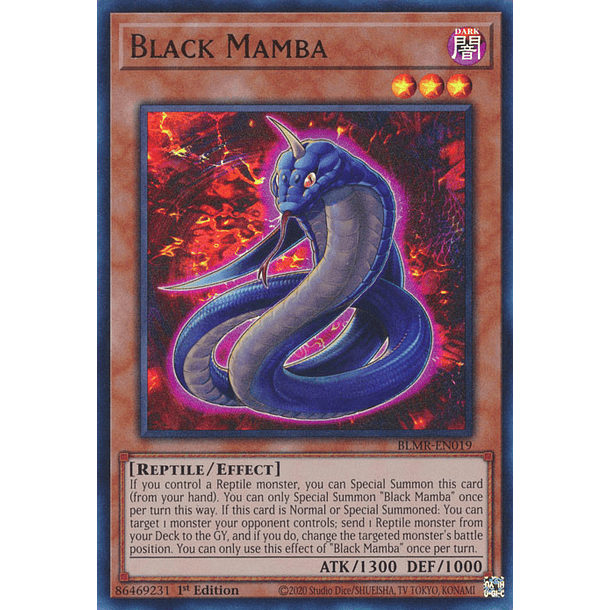 Black Mamba - BLMR-EN019 - Ultra Rare 