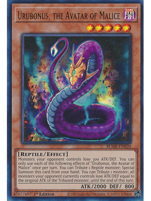 Urubonus, the Avatar of Malice - BLMR-EN020 - Ultra Rare