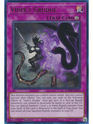Viper's Grudge - BLMR-EN022 - Ultra Rare
