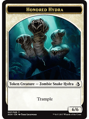 Honored Hydra Token - AKH