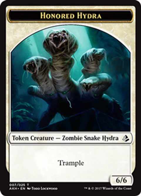Honored Hydra Token - AKH