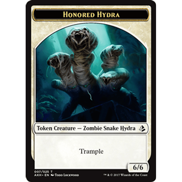 Honored Hydra Token - AKH