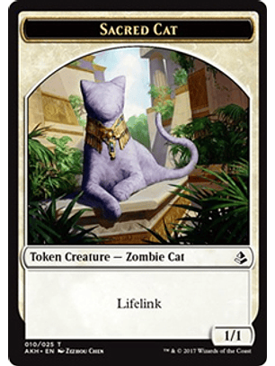 Sacred Cat Token - AKH