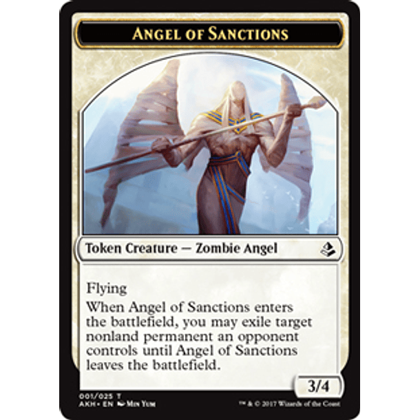 Angel of Sanctions Token - AKH