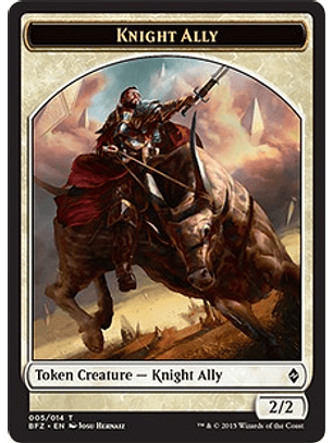 Knight Ally Token - BFZ
