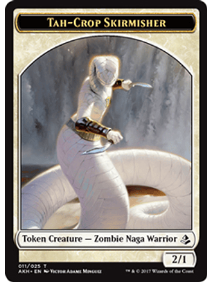 Tah-Crop Skirmisher Token - AKH