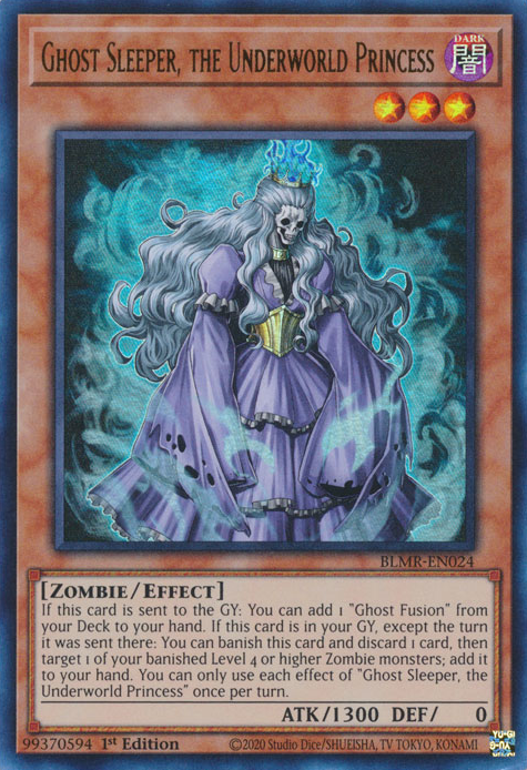 Ghost Sleeper, the Underworld Princess - BLMR-EN024 - Ultra Rare 1