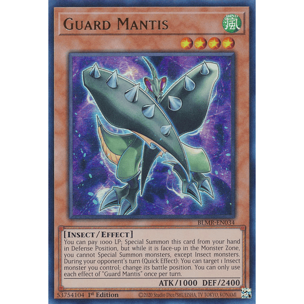 Guard Mantis - BLMR-EN034 - Ultra Rare 