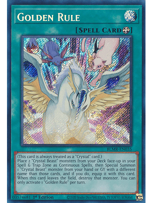 Golden Rule - BLMR-EN035 - Secret Rare
