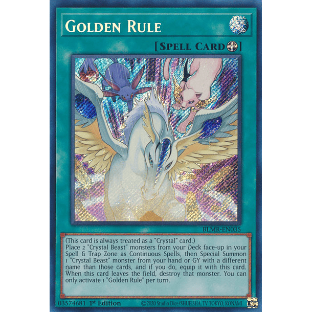 Golden Rule - BLMR-EN035 - Secret Rare