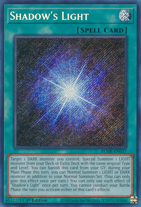 Shadow's Light - BLMR-EN037 - Secret Rare 