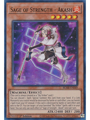 Sage of Strength - Akash - BLMR-EN049 - Ultra Rare 