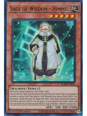 Sage of Wisdom - Himmel - BLMR-EN050 - Ultra Rare