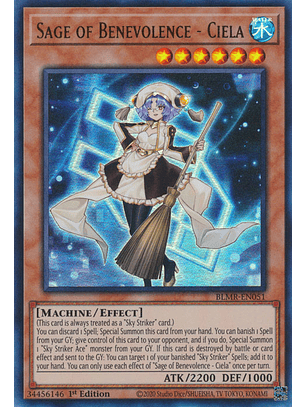 Sage of Benevolence - Ciela - BLMR-EN051 - Ultra Rare