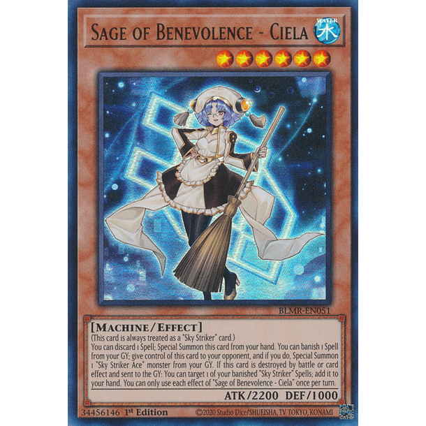 Sage of Benevolence - Ciela - BLMR-EN051 - Ultra Rare