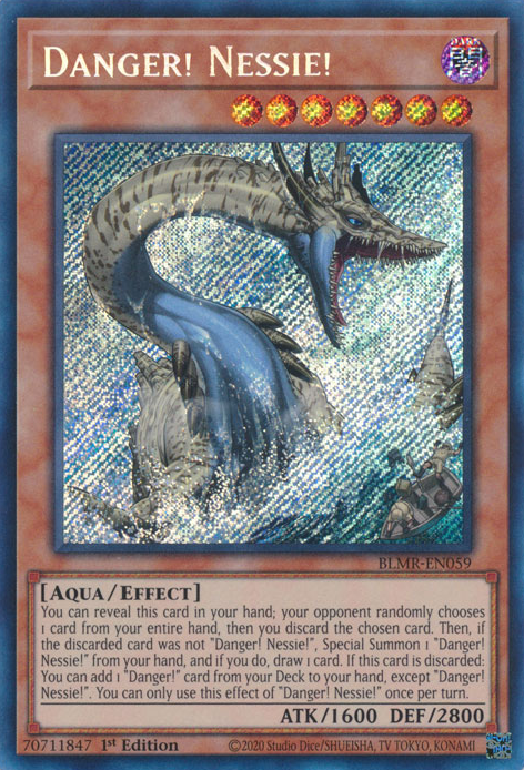 Danger! Nessie! - BLMR-EN059 - Secret Rare 1