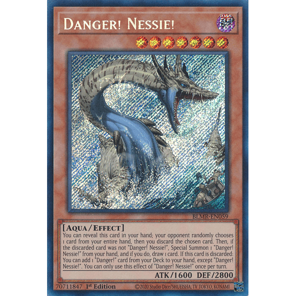 Danger! Nessie! - BLMR-EN059 - Secret Rare