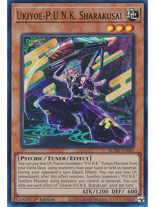 Ukiyoe-P.U.N.K. Sharakusai - BLMR-EN061 - Ultra Rare