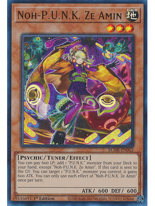 Noh-P.U.N.K. Ze Amin - BLMR-EN062 - Ultra Rare