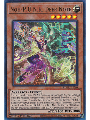 Noh-P.U.N.K. Deer Note - BLMR-EN066 - Ultra Rare