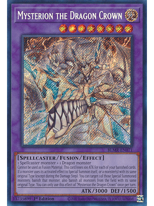 Mysterion the Dragon Crown - BLMR-EN071 - Secret Rare