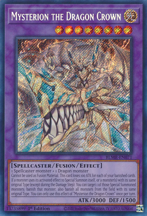 Mysterion the Dragon Crown - BLMR-EN071 - Secret Rare