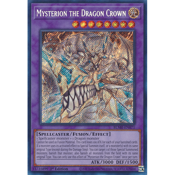Mysterion the Dragon Crown - BLMR-EN071 - Secret Rare