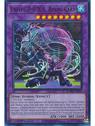 Ukiyoe-P.U.N.K. Rising Carp - BLMR-EN072 - Ultra Rare