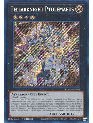 Tellarknight Ptolemaeus - BLMR-EN083 - Secret Rare