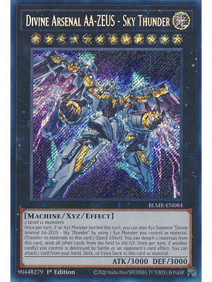 Divine Arsenal AA-ZEUS - Sky Thunder - BLMR-EN084 - Secret Rare