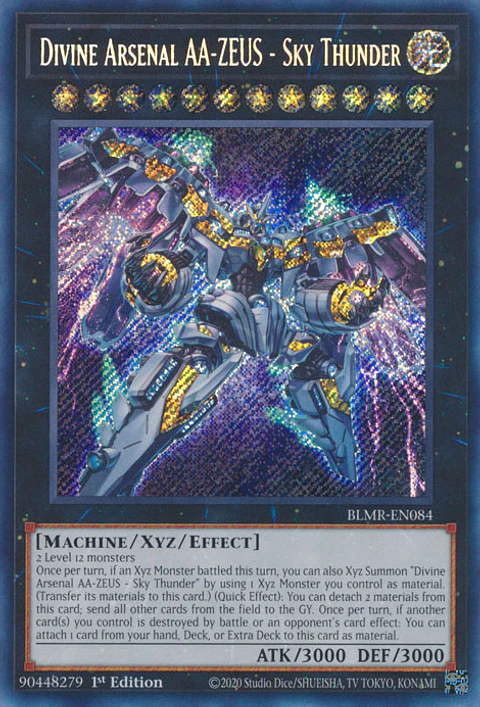 Divine Arsenal AA-ZEUS - Sky Thunder - BLMR-EN084 - Secret Rare