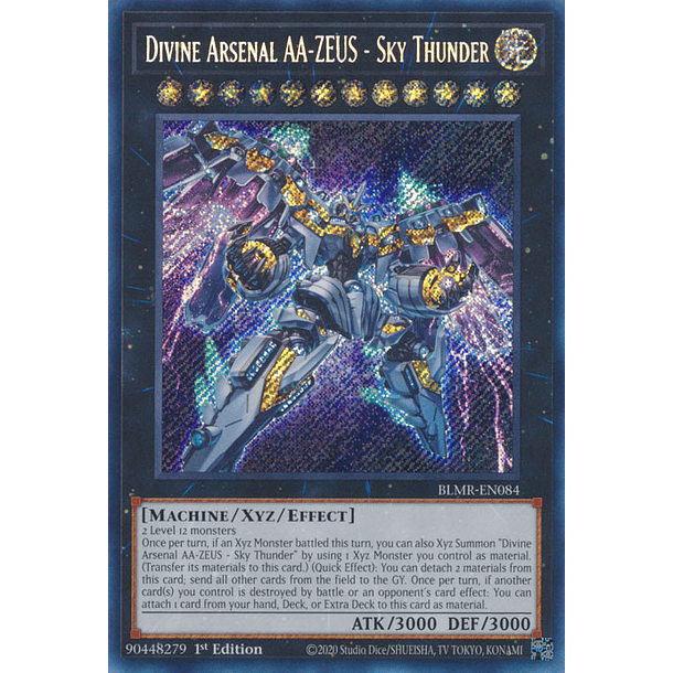 Divine Arsenal AA-ZEUS - Sky Thunder - BLMR-EN084 - Secret Rare