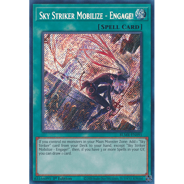 Sky Striker Mobilize - Engage! - BLMR-EN091 - Secret Rare